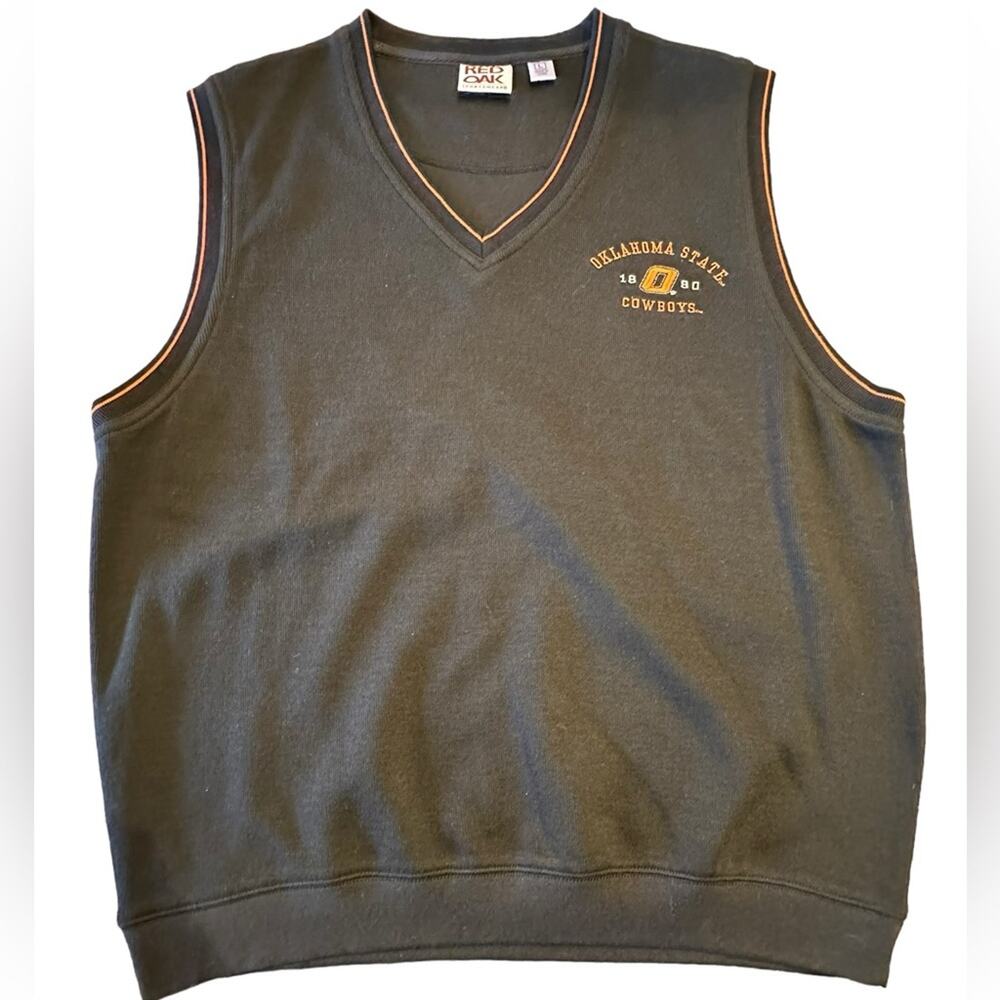 OSU Oklahoma State University Men’s Large Sleeveless Sweater Vest